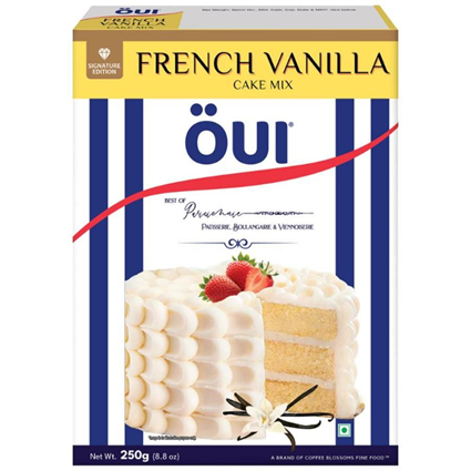 Oui French Vanilla Cake Mix, 250G Box