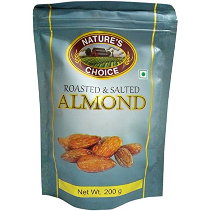 Natures Almonds 200G Pouch