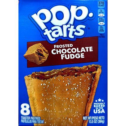 Buy Kelloggs Pop Tarts Frosted Chocolate Fudge, 384g Box Online at ...