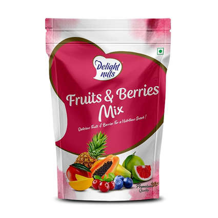 Delight Fruits & Berries Nuts Mix, 200G Pouch