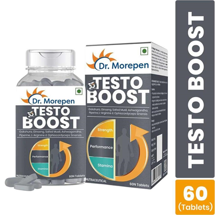 Dr. Morepen Testosterone Booster 60Tablets Jar