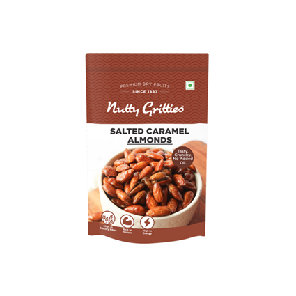 Sea Salt & Caramel Almond 100G Pouch