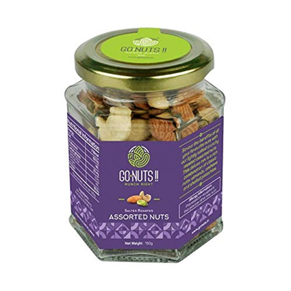 Salted Roasted Assorted Nuts 100G Jar