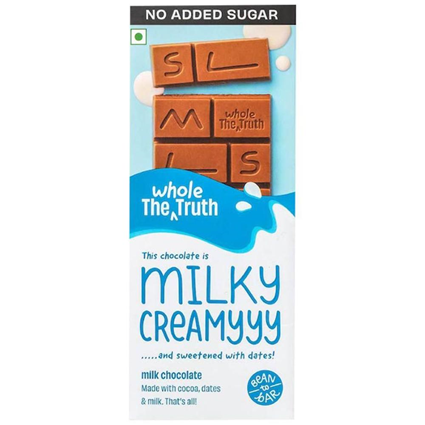 The Whole Truth Plain Milk Chocolate 50G Box