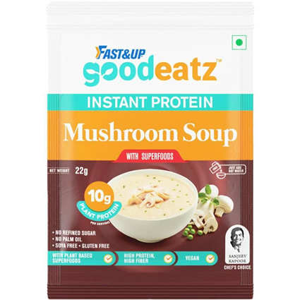 Fast&Up Goodeatz Mushroom Soup 22G Pouch