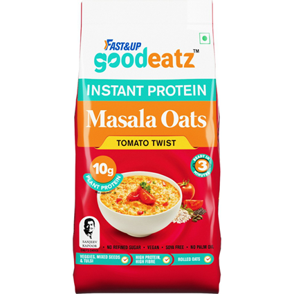 Fast&Up Goodeatz Instant Masala Oats 400G Bag