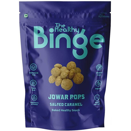 Binge Jowar Pops Salted Caramel