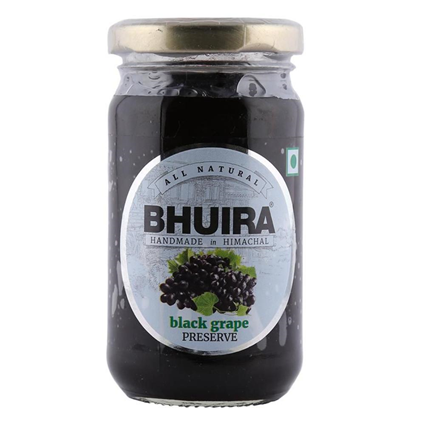 Bhuira Black Grape Preserve 240G Jar