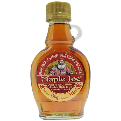 Maple Joe Canadian Grade A Maple Syrup 150G Bottle