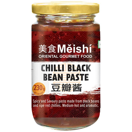 Meishi Chilli Black Beans Paste 230G Jar