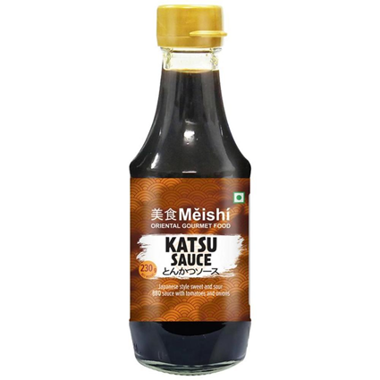 Meishi Katsu Sauce Sweet Sour, 230G Bottle