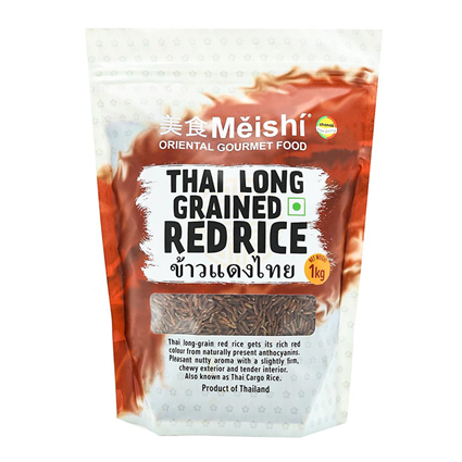 Meishi Long Grain Red Rice, 1Kg Pouch