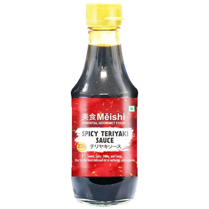 Meishi Spicy Teriyaki Sauce 230G Bottle