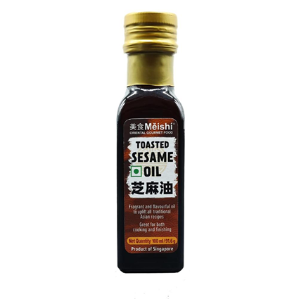 Meishi Toasted Sesame Seed Oil, 100Ml Bottle