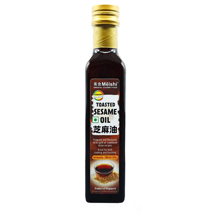 Meishi Toasted Sesame Seed Oil 250Ml Bottle