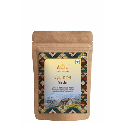 Sol Peruvian Quinoa Tricolor 250G Bag