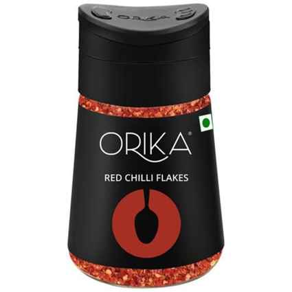 Orika Red Chilli Flakes, 50G Jar