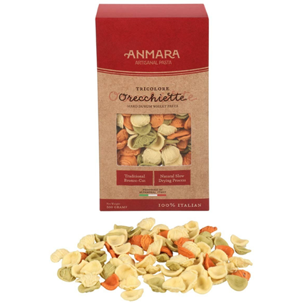 Anmara Tricolor Orechiette Pasta 500G Box