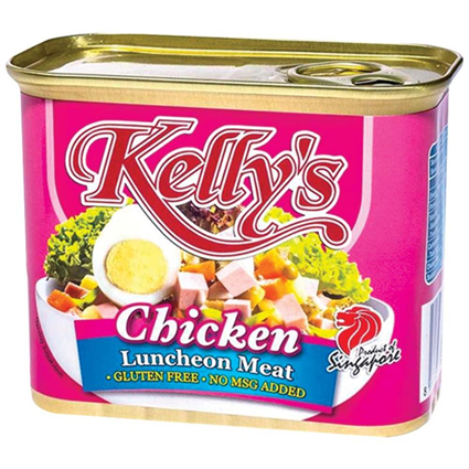 Kellys Chicken Luncheon Meat 340G Container