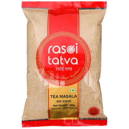 Rasoi Tatva Tea Masala 50G Pouch