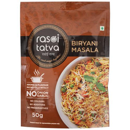 Rasoi Tatva Biryani Masala 50G Pouch