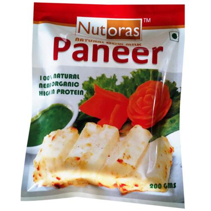 Nutoras Paneer Natural Cow Milk 200G Packet