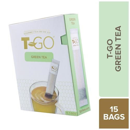 T-Go Green Tea, 15 Bag Box
