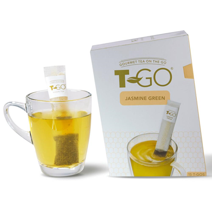 T-Go Jasmine Green Tea, 15 Bag Box