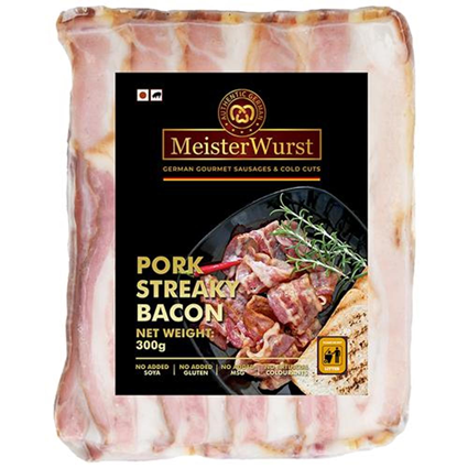 Meisterwurst Pork Streaky Bacon 300G Packet