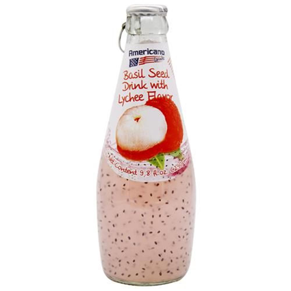 Americano Basil Seed Lychee Drink 290Ml Bottle