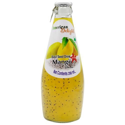Americano Basil Seed Mango Drink 290Ml Bottle