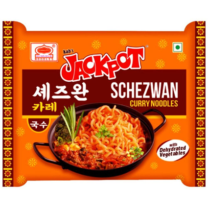 Jackpot Schezwan Curry Noodles 100G Pouch