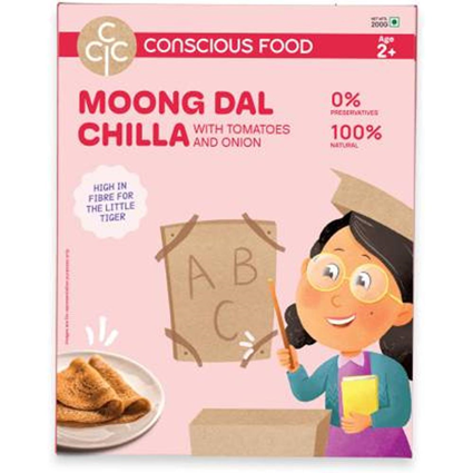 Conscious Food Moong Dal Chilla Mix, 200G Box
