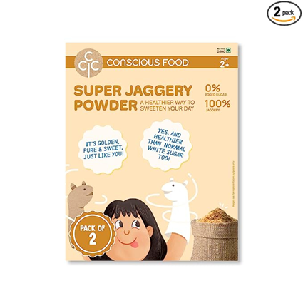Concious Food Jaggery Powder 200G Pouch