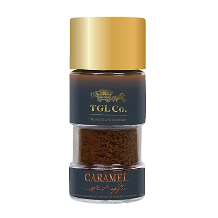 The Good Life Company Caramel Instant Coffee 100G Jar