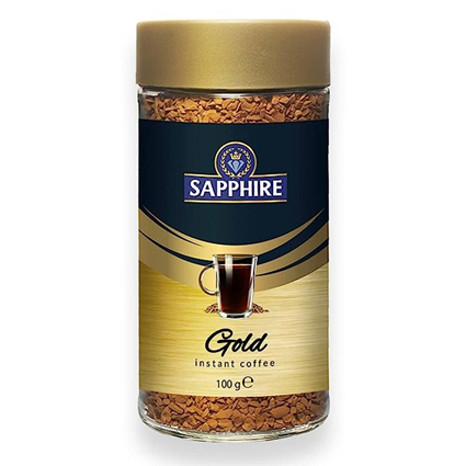 Sapphire Instant Coffee Powder 100G Jar