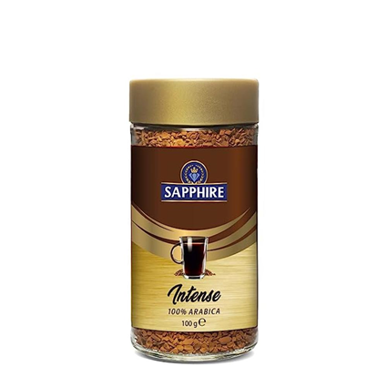 Sapphire Intense Instant Coffee Powder, 100G Jar