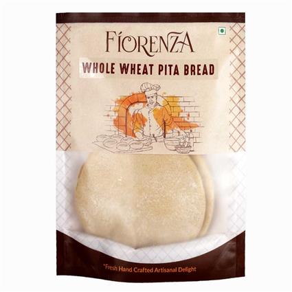 Fiorenza Whole Wheat Pita Bread 120 Gm (Pack Of 2)