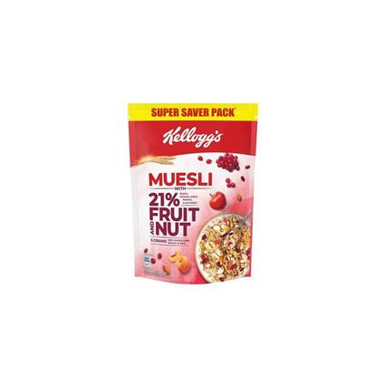 Kelloggs Fruit And Nut Muesli 750G Pouch