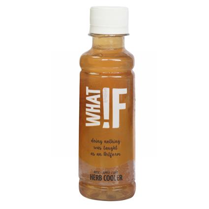 What If Herb Coolers Rose Apple Lime, 200Ml Bottle