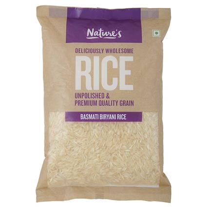 Natures Basmati Biriyani Rice Reg 1Kg Pouch