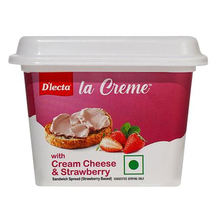 Dlecta La Cream Sandwich Spread Cream Cheese And Strawberry 150G
