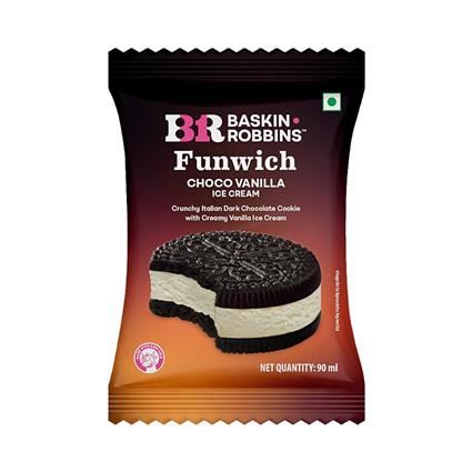 Baskin Robbins Ice Cream - Funwich Tub 90 Ml