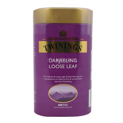 Twinings Darjeeling Loose Leaf Tea 100G Tin