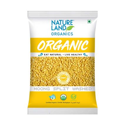 Nature Land Moong Split Washed 500 Gm