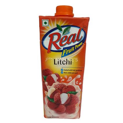 Dabur Real Litchi Juice, 1L Tetra Pack