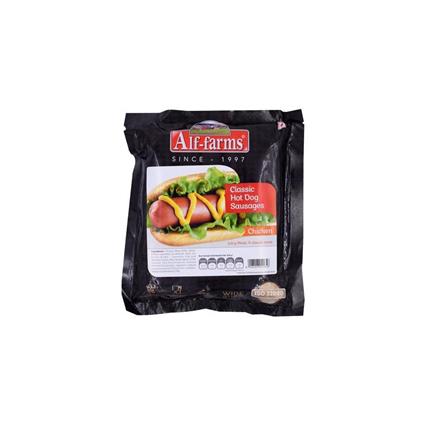 Alf Farms Chicken Hot Dog Sausages, 200 G