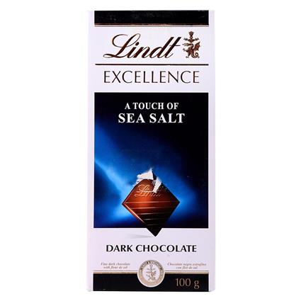 Lindt Excellence Sea Salt Dark Chocolate 100G
