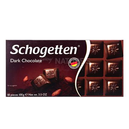 SCHOGETTEN DARK CHOCOLATE 100 G
