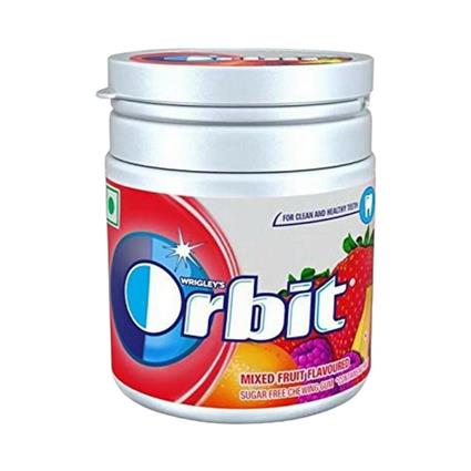 Orbit Mixed Fruit Bottle 66G